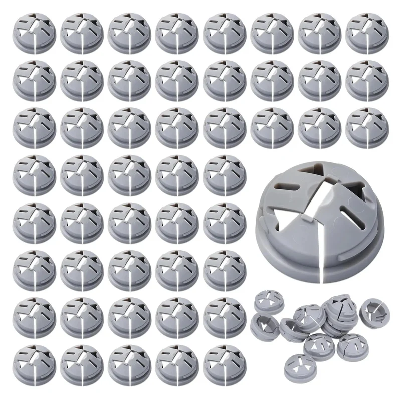 Pro Grade Grey Push In Wire Connectors Screwless Electrical Terminal Blocks No Tools Needed Quick Snap Install For Residential Home Wiring And Junction Boxes Easy To Use