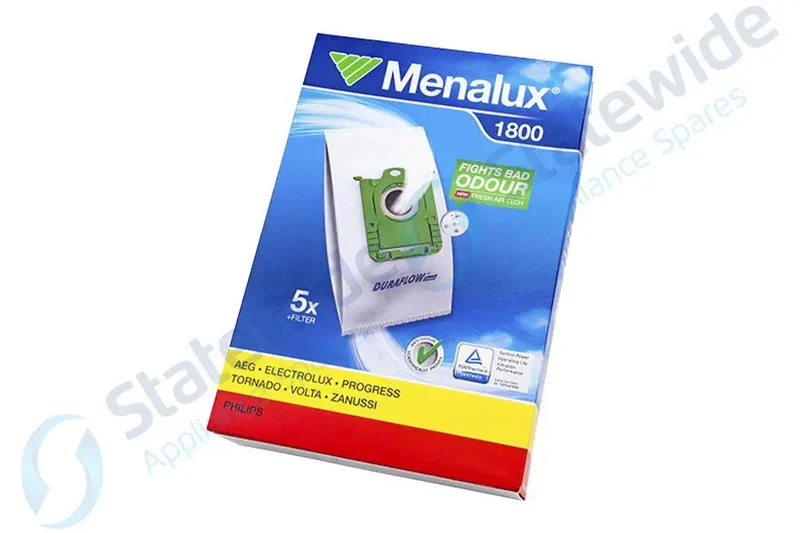 MENALUX ELECTROLUX/VOLTA Vacuum SYNTHETIC BAGS(5 Pack/1 Filter)