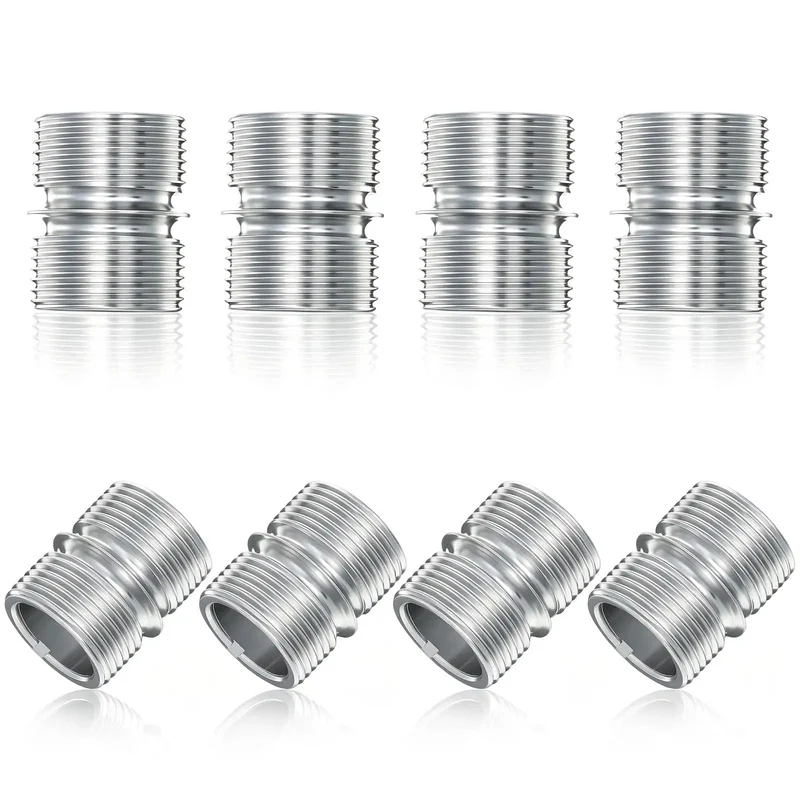 Heavy Duty Wire Shelving Pole Connectors And 8 Pack Coarse Thread Mounting Rods Built Tough For Garage Storage And Home Workshop Racks That Fit Like A Glove And Take The Heat Without Breaking A Sweat