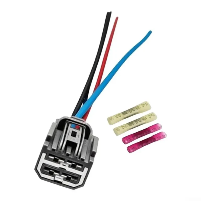 Straight Swap Blower Motor Wire Connector Kit For Ford F250 2017 To 2022 OEM Replacement Heater Fan Plug Wiring Harness Garage Ready Tough Plastic Build Auto Fix