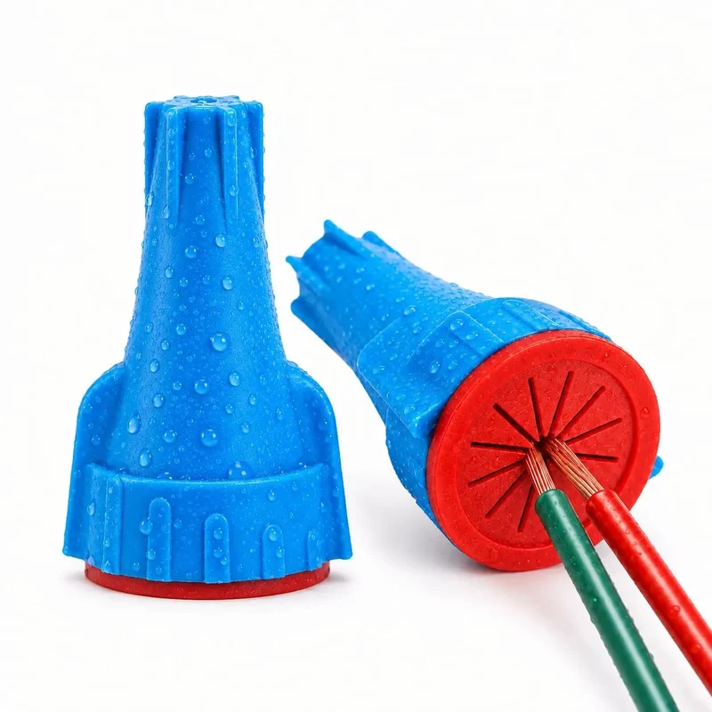 Built Damn Tough Waterproof Wire Connectors With Thick Silicone Sealant For Landscape Lighting And Irrigation Sprinkler Wiring Low Voltage Nut Caps 22 To 8 AWG 10 Pack