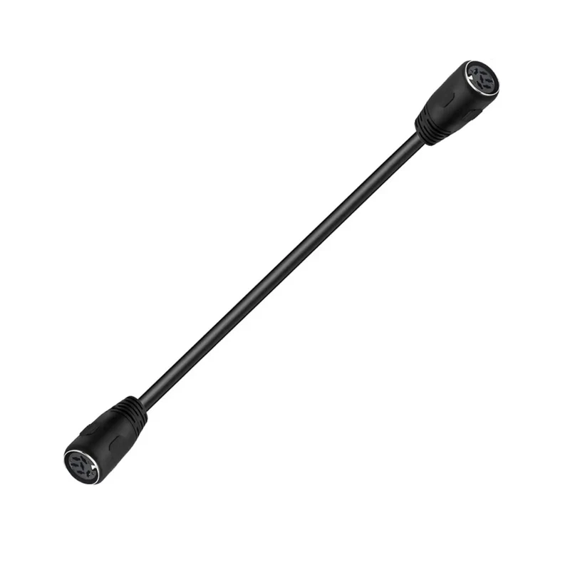 DIN 6 Pin Female To Female Extension Cable For Digital Audio And Data Links Rock Solid Quick Connect Pro Gear Hangs Tight No Lag Signal Transfer Cord For Technicians And Programmers