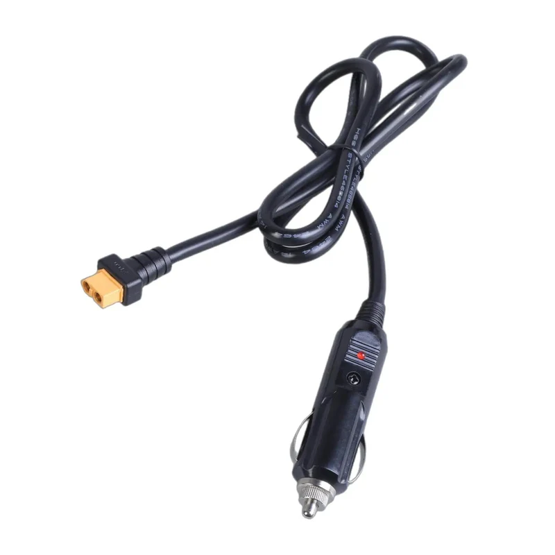 Plug And Go Power Extension Cable Car Charging Male To Female Connector Outdoor Camping Essential Energy Storage Solution For Road Trips And Weekend Warriors Ready To Roll
