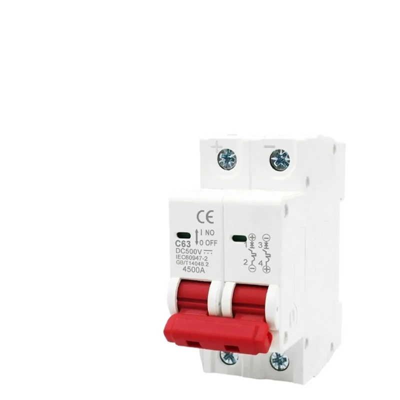 Badass Din Rail Circuit Breaker Featuring Killer Solar Panel Overload Protection Switch for RV Campers and Homes With Beefy Automatic Air Switch Up to 63 Amps 500V Rating