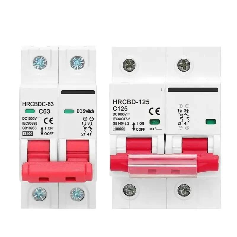 Built Like A Tank Heavy Duty Solar Circuit Breaker Tailored For Photovoltaic Systems With DC 1000 V Output And No Nonsense Overload Protection Switch Specs