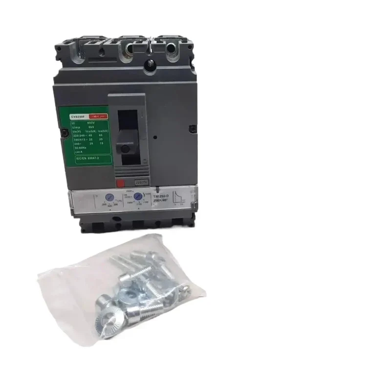 Heavy Duty Three Pole Circuit Breaker Replacement For LV525333 CVS250F TM250D 3P3D Panels Rock Solid Build No Fuss Installation Tough As Nails Durability For Power Flow
