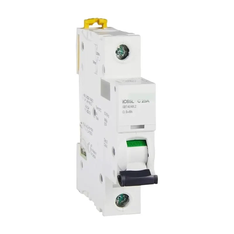 Pro-Grade Miniature Circuit Breaker 1 Pole 20 Amp D Curve Rock Solid Electrical Protection Heavy Duty Switch for Main Panel and Sub Panel Applications Built Tough to Handle Surges and Keep Your Gear Safe