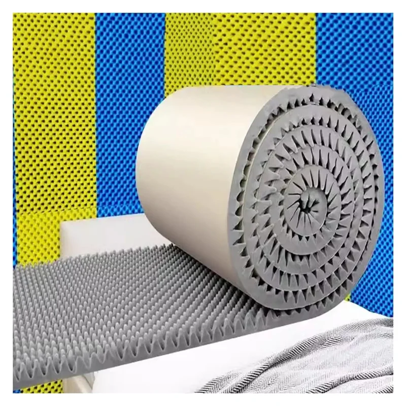 Self Adhesive Peel And Stick Soundproof Acoustic Foam Rolls High Density Waterproof Wall Padding For Home Studio Heavy Duty Noise Reduction Gray 7Cm Thick Game Changer