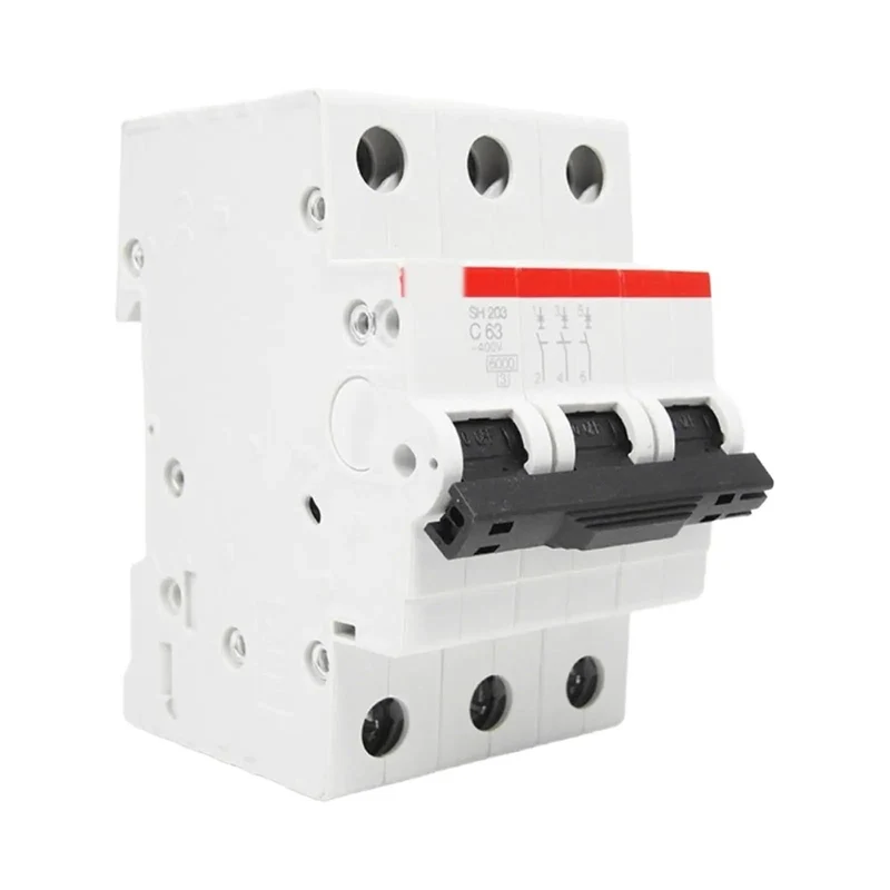 Rock Solid Miniature Circuit Breaker Switch With Din Rail Mount For Electrical Panels Offering Single And Two Pole Options Ranging From Six To Sixty Three Amps For No Hassle Home Wiring Shield And Straightforward Upgrade Jobs