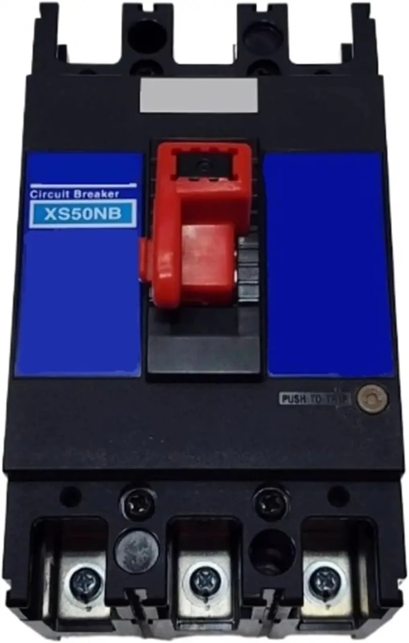 Rock Solid Reliable Workhorse Three Pole Molded Case Circuit Breaker With Smooth Overcurrent Trip Response For Branch Circuits Heavy Duty Panelboards And Machinery