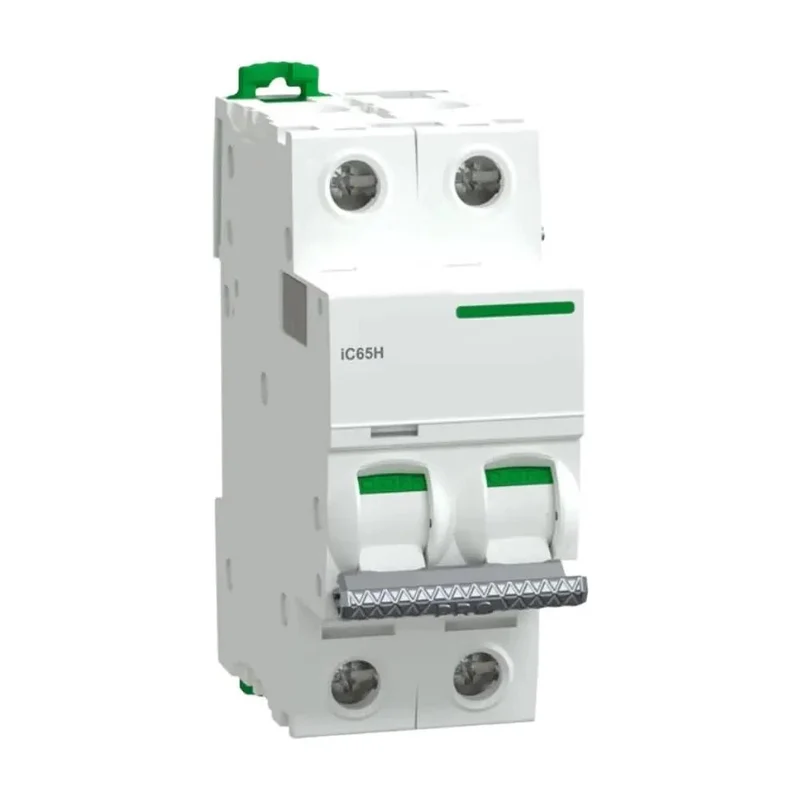 Killer Small Circuit Breaker, Hella Durable Mini Circuit Breaker 2P D20A Double Pole, Snap-On Din Rail Mount, Industrial Grade Overload Protector, Zero Fuss Wiring, Smooth Operator Protection For Panels.