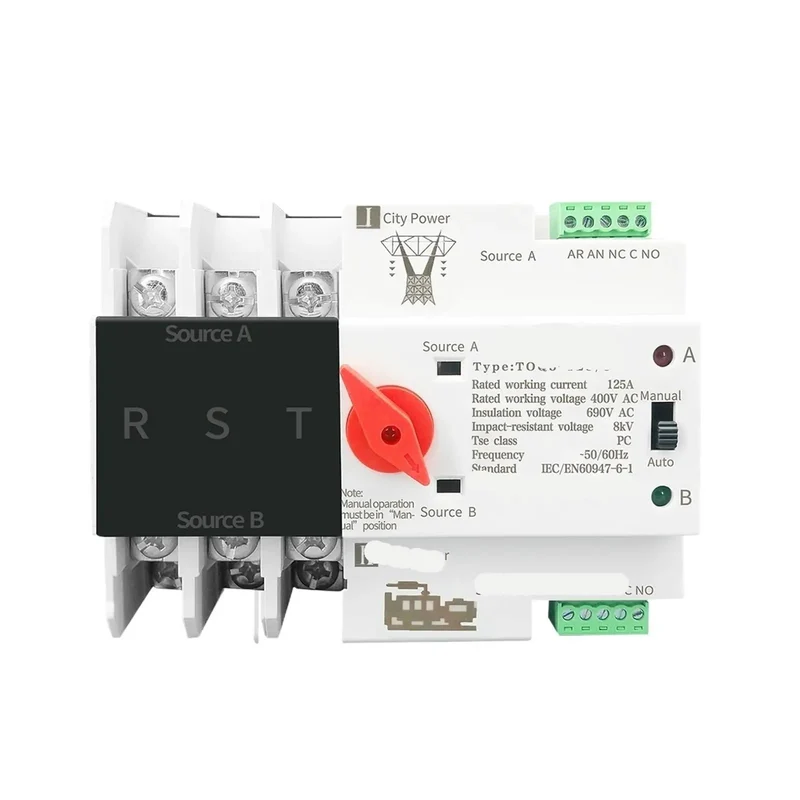Heavy Duty Miniature Circuit Breaker Three Phase Electrical Protection Switch Rock Solid Overcurrent Safety Upgrade Pro Level Build Quality Killer Performance Wiring Guard For 63A 100A Or 125A Ratings