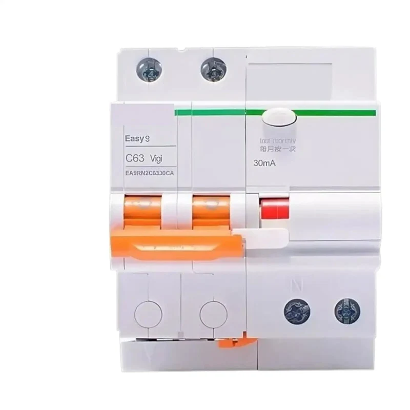 Tough As Nails Double Pole Circuit Breaker Rcbo Leakage Protector Switch For Home Electrical Panels 2P Zap Free Safety Upgrade 8A 16A 20A 32A 40A 63A Amps Sweet Deal And Pro Results