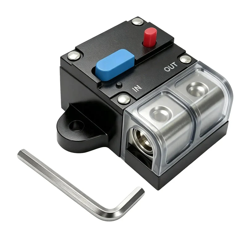 Heavy Duty 50 Amp Circuit Breaker With Manual Reset Switch 12 To 48 Volt Dc Overload Protection Battery Disconnect Switch Tough As Nails Straight Up Reliable Electrical Shield
