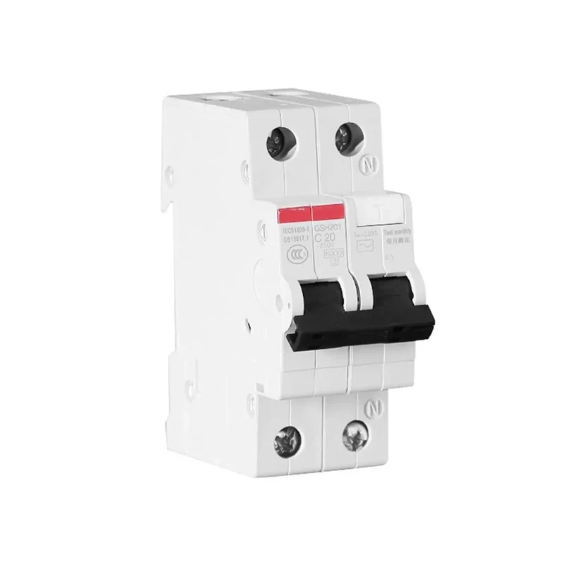 Top-Shelf Leakage Protection Circuit Breaker GSH201 Series With Rock Solid Thermal Overload Shield Rated From 6A Through 63A Featuring Ultra Sensitive 30mamp Leakage Detection For Home And Business Power Security