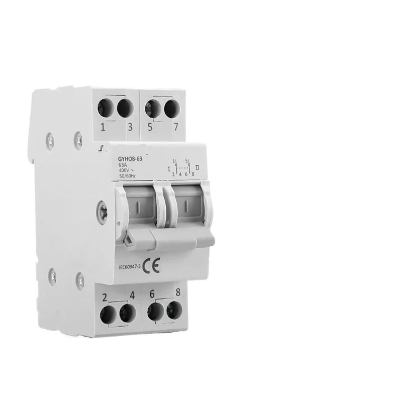 Heavy Lift Dual Power Circuit Breaker AC Isolator Switch With Snappy Electromagnetic Trip And Dependable Overload Protection For Stress Free Residential And Commercial Hookups