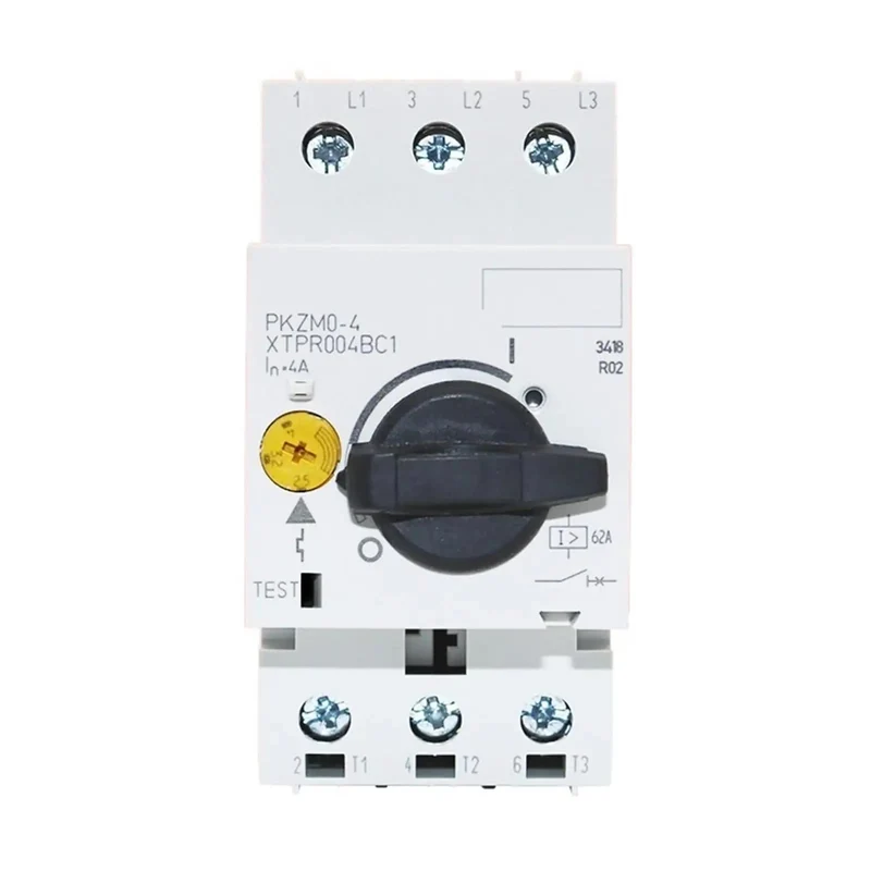 Built Different Motor Protection Circuit Breaker 2.5 To 4 Amp Overload Safety Switch For Heavy Duty Machinery Pro Grade Trip Cutoff Keeps Your Gear Running Smooth All Day Long