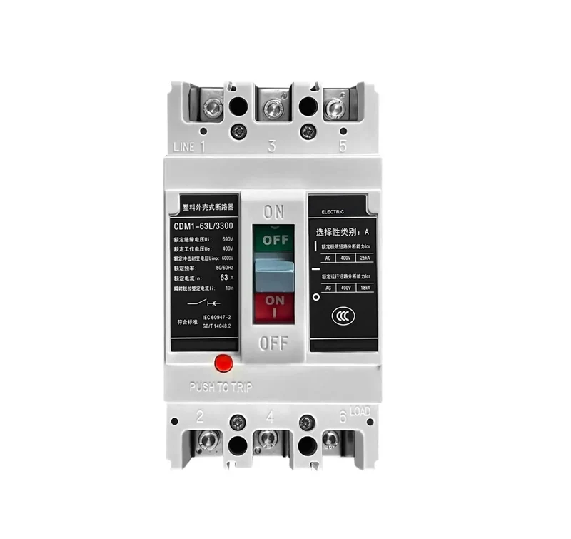 No Sweat Real Deal Molded Case Circuit Breaker Built Tough For Heavy Duty Panels With Three And Four Pole Options In Fifty Or Sixty Three Amp Ratings To Keep Your Complete Setup Running Smooth And Stress Free All Year Long