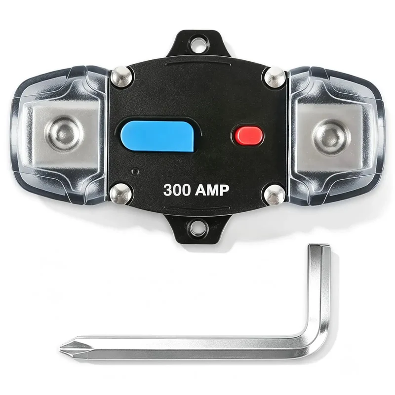 Beefy 300 Amp Marine Circuit Breaker For Boat Trolling Motor And Atv Dc 12V To 48V Heavy Duty IP67 Sealed Ignition Protection Switch Crafted For The Daily Grind