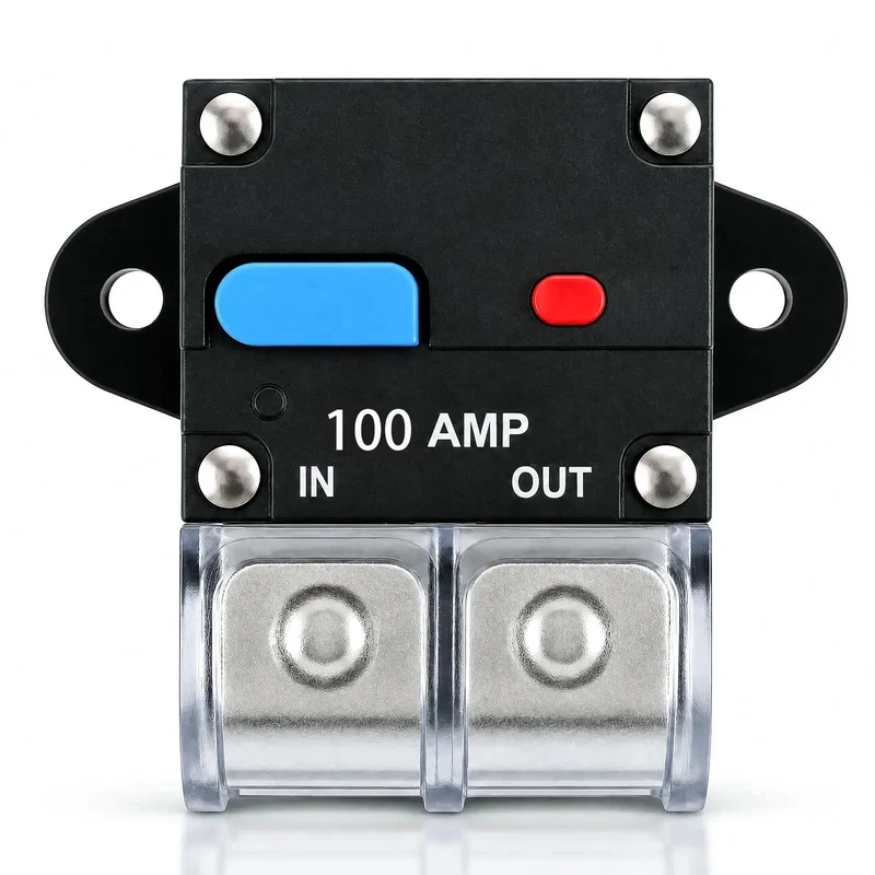 Badass 100 Amp Circuit Breaker For Marine Boats Trolling Motors And ATV 12V Through 48V DC IP67 Sealed Housing Handles Heavy Loads Like A Boss