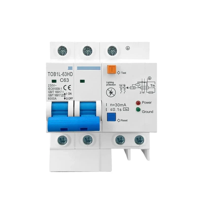 Main Switch Residual Circuit Breaker Loaded With Instant Overload Shutoff Premium Flame Retardant Casing High Heat Tolerance And Hassle Free Installation For Rock Solid Everyday Reliability