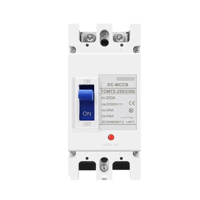 Solar Molded Case Circuit Breaker Delivering Bulletproof Overload Guard And Quick Short Circuit Trip For Rock Solid PV Array Protection And Pro Grade Job Site Reliability