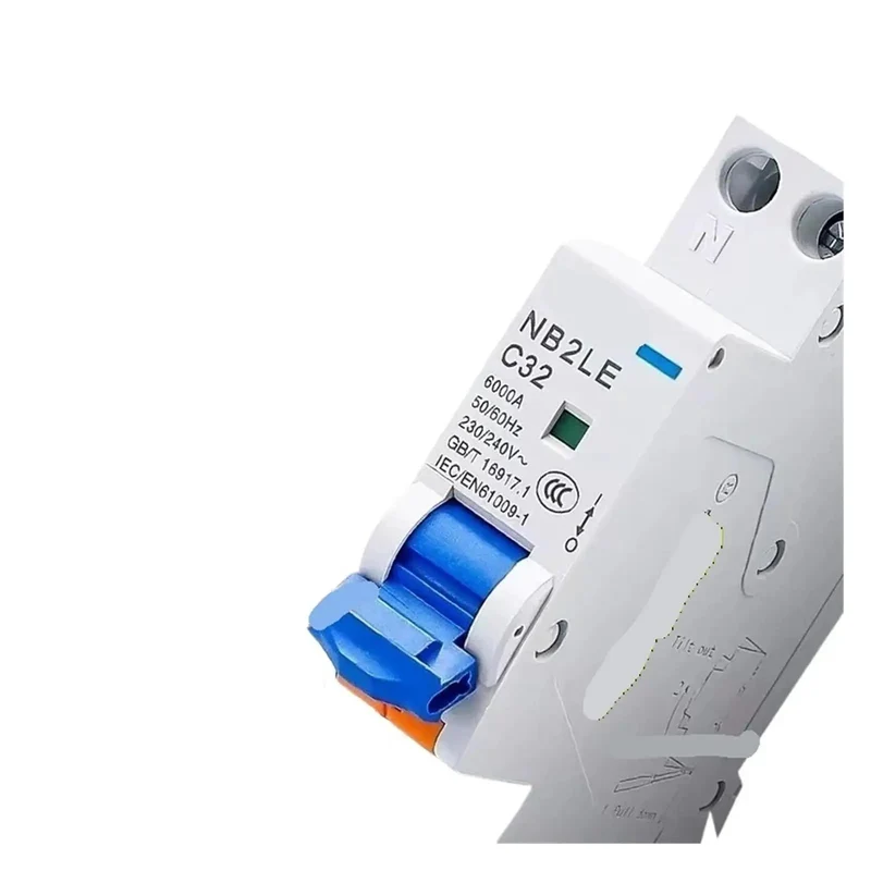 Big Time 1P And N Residual Current Circuit Breaker With Real Time Leakage Scan And Air Handler Line Guard Plus Quick Disconnect Switch For No Sweat Voltage Management