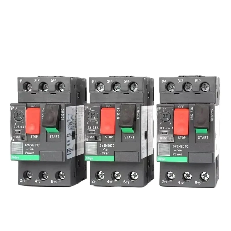 Heavy Duty 220V Electric Motor Circuit Breaker Hella Reliable Overload Protection Solid Molded Case Switch For Machinery Top Tier Sweet Durability Rating