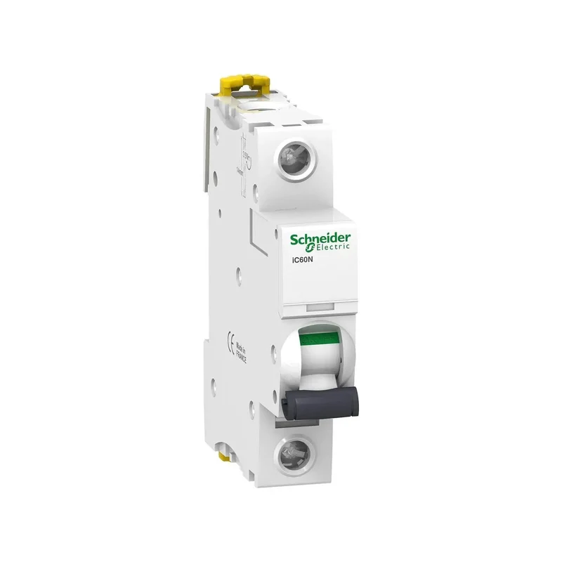 Heavy Duty One Pole Miniature Circuit Breaker Featuring 40A C Curve Protection For Smooth Electrical Panel Upgrades In Crisp White Finish To Keep Your Wiring Safe And Run Slick As Hell Daily