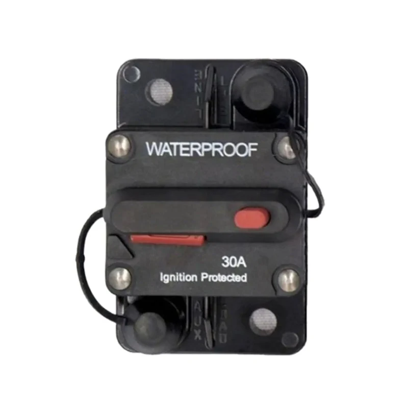 Heavy Duty 30A To 300A Circuit Breaker For Dc Systems Rock Solid Overload Short Circuit Protection Panel Or Surface Mount Push To Reset Switch Built Tough For Rv And Truck Applications