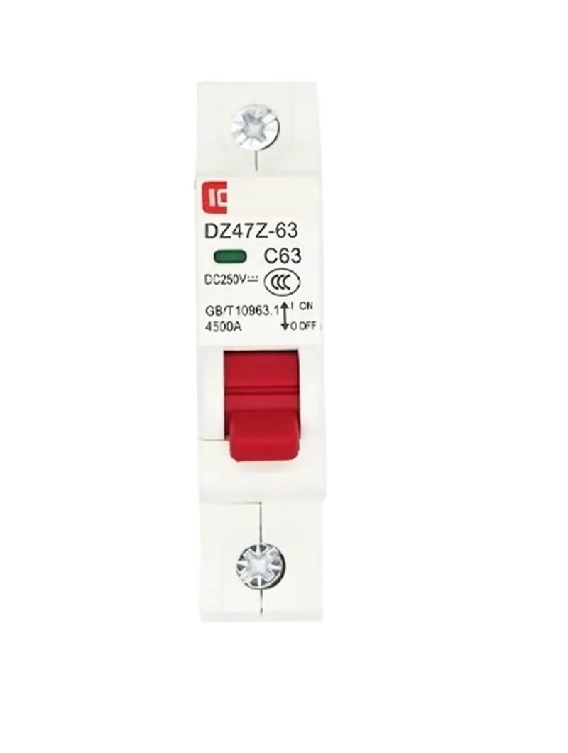 Built Tough One Pole Solar DC Circuit Breaker With Zero Hassle Inline Fuse Protection For Off Grid Power Systems Rating Up To 1000 Volts And Smooth Action From Six To Sixty Three Amps