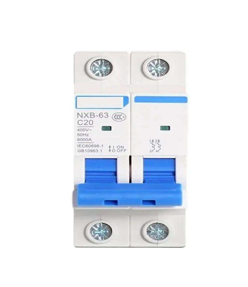 Heavy Duty Miniature Circuit Breaker In Single Double Triple Quad Pole Configs Knockout Din Rail Mount For No Sweat 230 Volt A C Trips And Solid Home Wires Or Active Job Site Backup