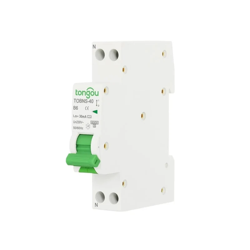 Heavy Duty 18Mm Din Rail Residual Current Circuit Breaker Delivers Straight Up 10A 16A 32A 40A Amperage Settings And Rock Solid 30Ma Leak Detection For Every Smooth Electrical Install