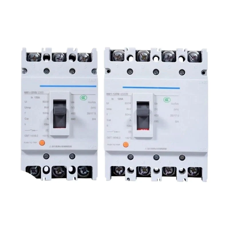 Hardcore Plastic Case Circuit Breaker And Heavy Duty Air Switch NM1 Series 63A To 250A Top Shelf Electrical Protective Gear For Smooth Power Routing