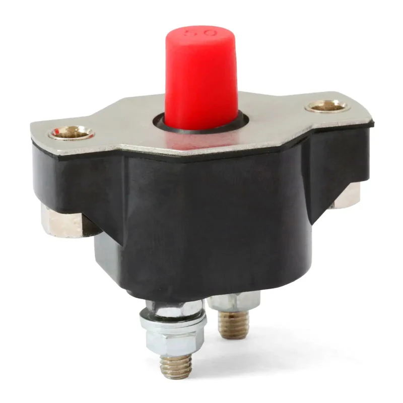 Heavy Duty Push Button Circuit Breaker Replacement Compatible With Mercury Mercruiser Volvo Penta Quicksilver Sierra Marine Applications Straight Fix Works Like A Champ 88-11178A01