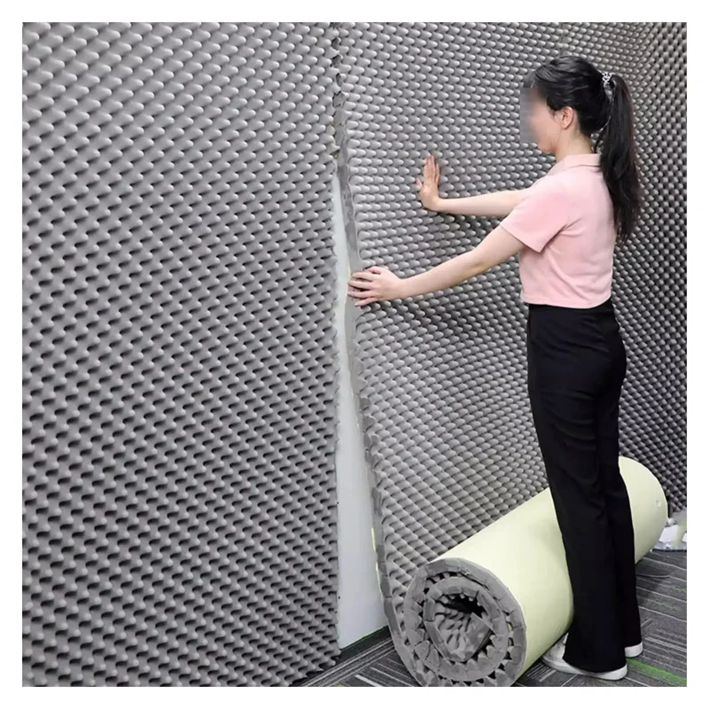 Top Tier Fire Retardant Acoustic Foam Panels With Quick Peel Self Adhesive Soundproof Padding And Heavy Bounce Back No Echo Zone For Home Theater Studio Wall Upgrade