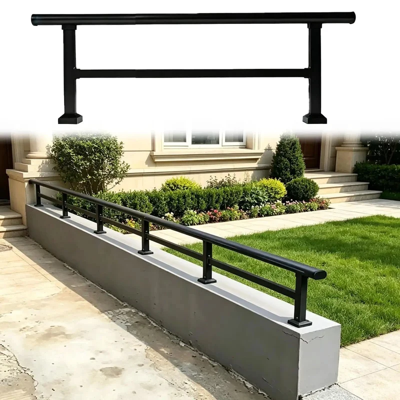 Boost Your Deck Safety Levels With This Heavy Duty Patio Railing Extension Designed For Raising Low Walls Providing A Rock Solid Double Rail Guardrail For Carefree Outdoor Relaxation