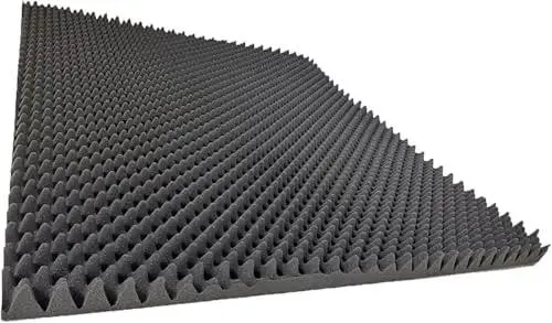 High Density Egg Crate Soundproof Foam Pads For Upright Piano And Studio Walls Ditch The Echo Build Quiet Vibes Home Office Gear Crush The Noise Easy Wall Mount Acoustic Treatment Blocks