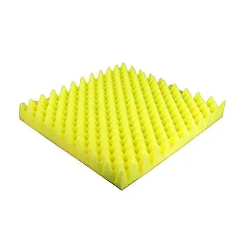 Heavy Duty Egg Crate Foam Acoustic Panels For Upright Piano Soundproofing And Rec Room Noise Dampening Slick Black Mat Sets A Dead Silent Hush Vibe For Flawless Audio Clarity