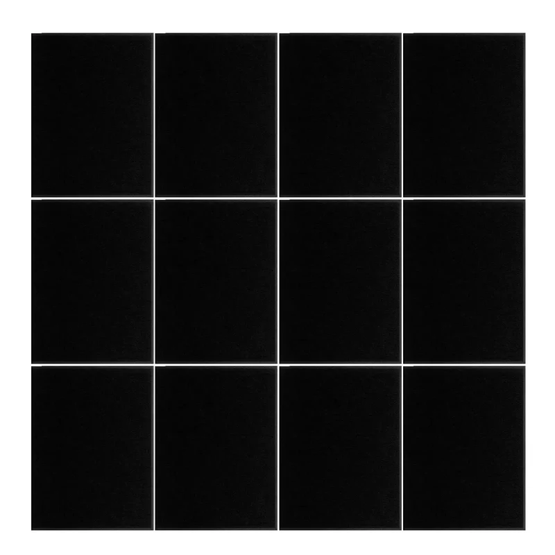 12 Pack Soundproof Acoustic Wall Panels With Strong Adhesive Backing Textured Polyester Fiber Noise Reduction Tiles For Home Studio Bedroom Setup Snag Peaceful Vibes Right Now
