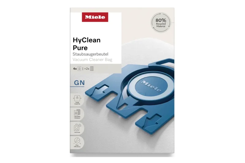 MIELE GN 3D Vacuum BAGS(BLUE-4 bags/2 filters)-Genuine-was 12281680/9917730