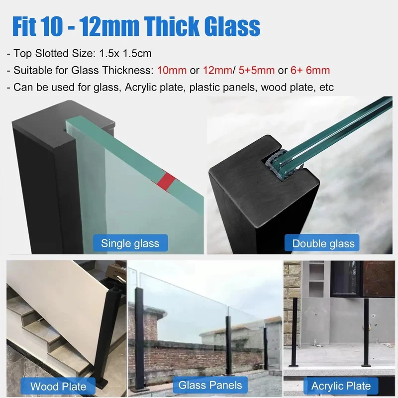 Badass Black Balcony Railing System With Wall Mount Deck Panel Fencing And Clete Infill Kit For Secure Patios Super Quick DIY Assembly Solid Guardrail Pillar Thirty Nine Inches Tall